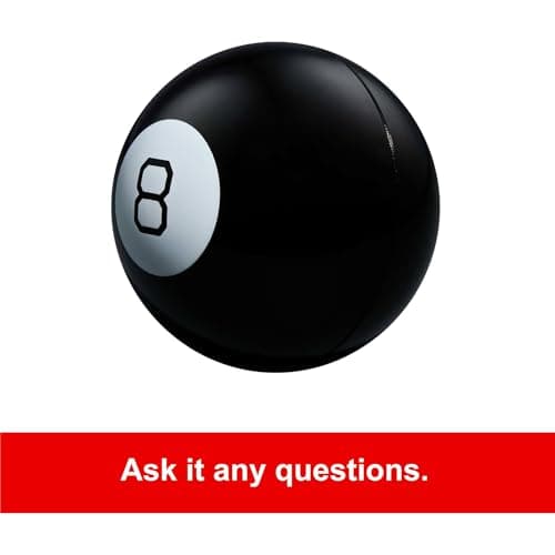Mattel Games Magic 8 Ball Toys and Games, Original Fortune Teller Ball, Ask a Question and Turn Over For Answer — view 2