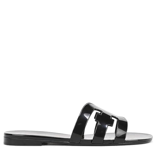 Sam Edelman Bay Jelly Sandal Black 9 Medium — view 3