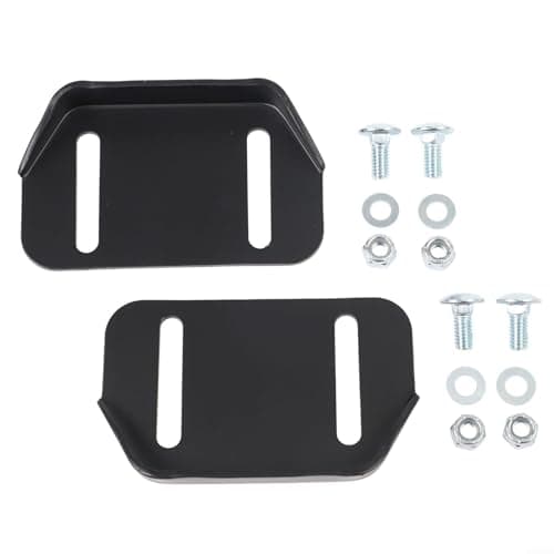 Shophubio Snow Blower Slide Shoes, Metal Thrower Skid Shoe Kit, Replacement Parts for Models 784-5580, 984-5580, 784-5580-0637 — view 2