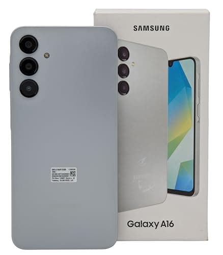 Samsung Galaxy A16 4G Dual SIM (128GB, 2025) 6.7" 90Hz AMOLED, Splash Resistant, 8Core, 50MP Camera (Factory Unlocked International Model for GSM, Global) A165M/DS (25W Fast Charger Bundle, Grey) — view 2