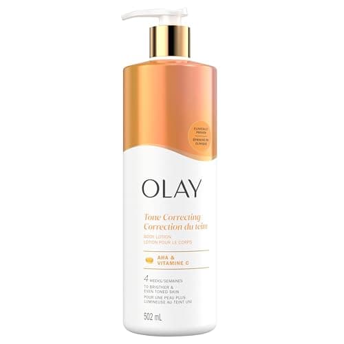 Olay Dark Spot Correcting Body Lotion with AHA, Vitamin C and Niacinamide, Exfoliating Body Lotion to Lift Away Discoloration, 502 mL — view 6