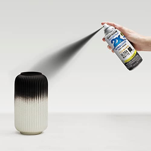 Rust-Oleum Painter's Touch 2X Ultra Cover Spray Paint, Ultra Matte Black — view 5