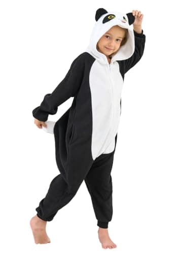 Kids Animal Onesie Pajamas Halloween Cosplay Costume Sleepwear 6 Years