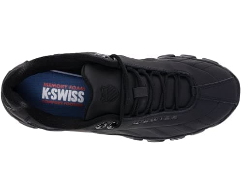 K-Swiss Men's ST329 CMF Sneaker, Black/Black/Black, 13 XW — view 5