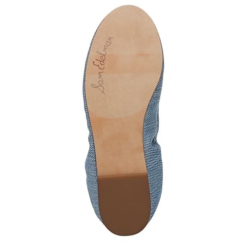 Sam Edelman Women's Felicia Ballet Flat, Vintage Denim, 7 — view 3