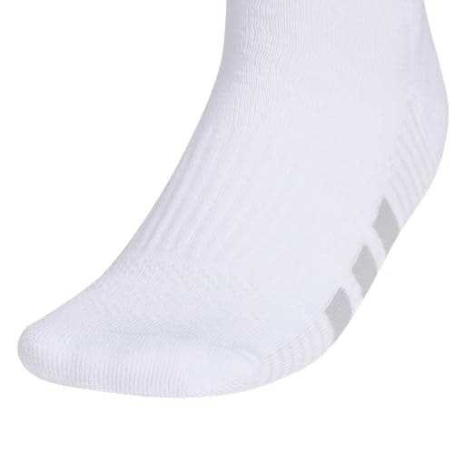 adidas Womens Cushioned Crew Socks (3 Pairs) Durable & Comfortable — view 4