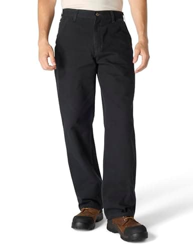 Carhartt Men's B324 Washed Twill Relaxed Fit Pant, Black, 36W x 32L