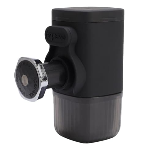 shenruifa Portable Coffee Maker Lightweight and Compact Manually Operated Coffee Machine for Travel Camping Hiking ABS 100ml (Black) — view 4