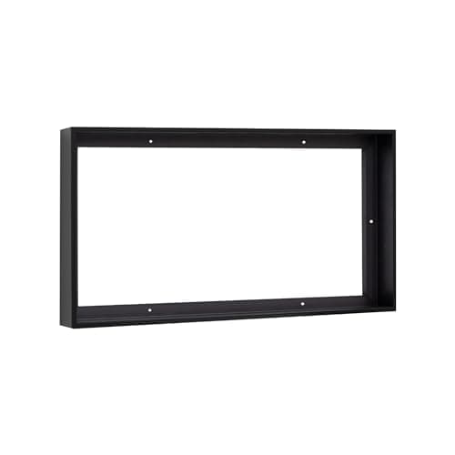 Pixy Canvas Floater Frame 8x16 for 1-1/2 (1.5) inch Deep Canvas Paintings/Canvas Prints/Wood Canvas Panels/Wall Art/Wall Decor/Home Decor/Artwork (Black, 8 x 16 inch, Portrait)