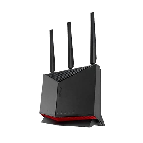 ASUS RT-BE86U WiFi 7 Gaming Router, 10G WAN, 6.8 Gbps, Mesh VPN Compatible