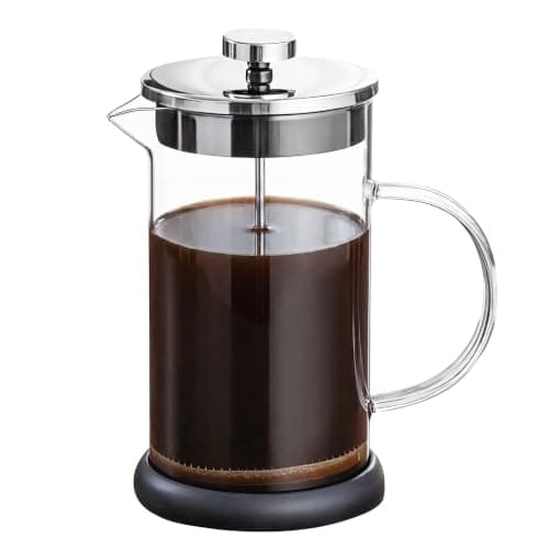 DOPUDO French Press Coffee Maker 1000ml Borosilicate Glass