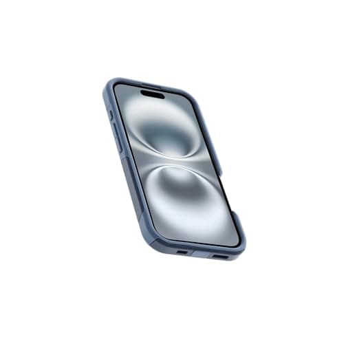 OtterBox iPhone 16 Commuter Series Case - Baby Blue Jeans, Thin & Protective iPhone Case, Dual-Layer, Impact Absorbing iPhone Case — view 4