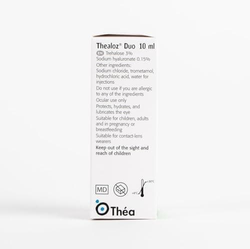 Thealoz Duo Dry Eye Relief Drops, Preservative-Free, Hyaluronic Acid, 10ml — view 5