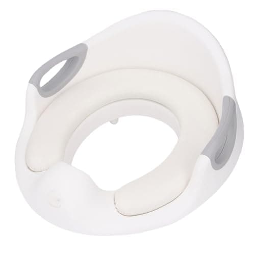 Generic Kids Soft Potty Training Toilet Seat Non Slip with Handles For Home Travel Use For Boys Girls Plastic 12.4x13.8in — view 4