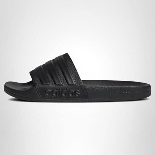 adidas Unisex Shower Slide Sandal, Core Black/Core Black/Core Black, 10 US Men — view 9