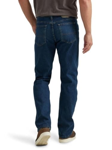 Wrangler Authentics Men's Regular Fit Comfort Flex Waist Jean, Rhodes, 34W x 30L