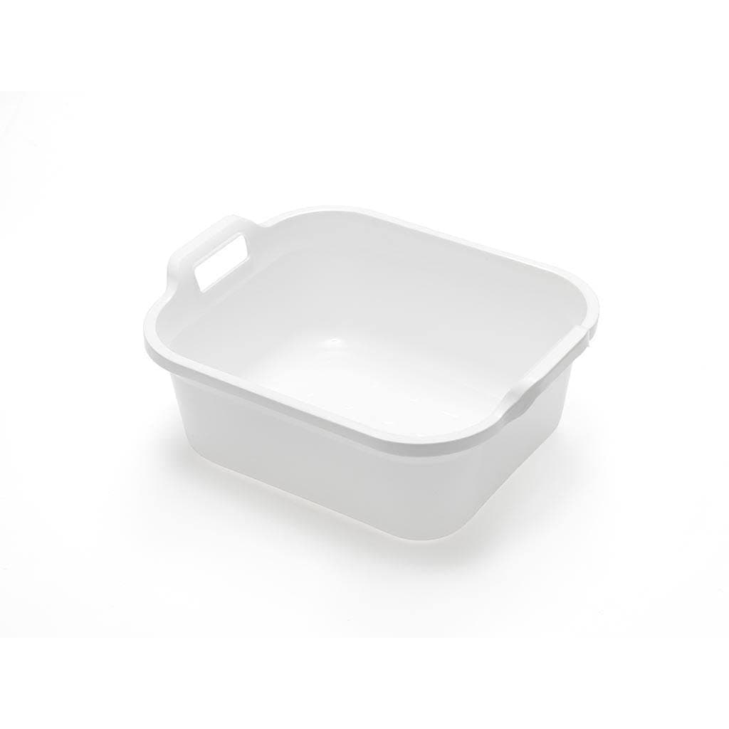 Addis 517935 Large Rectangular 10 Litre Washing Up Bowl with Handles, Metallic Silver, 39 x 32 x 14 cm — view 13