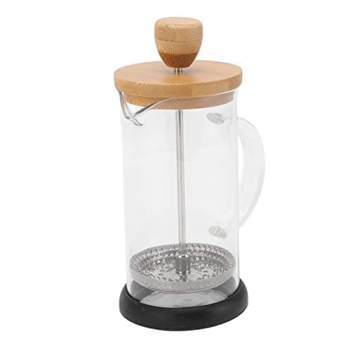 Rengue Glass French Press Stainless Steel Coffee Maker with Accent Filter for Home Office Camping (350ml Cover) — view 7