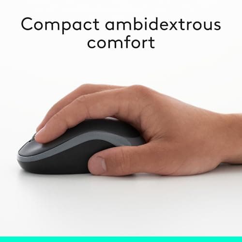 Logitech MK270 Wireless Keyboard and Mouse Combo for Windows, 2.4 GHz Wireless, Compact Mouse, 8 Multimedia and Shortcut Keys, 2-Year Battery Life, for PC, Laptop — view 2