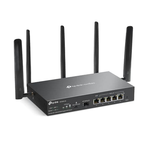 TP-Link ER706W-4G Omada 4G+ Cat6 AX3000 Gigabit VPN Gateway Router | Wi-Fi 6 AX3000 Dual Band with LTE | Supports Omada Mesh | Easy Set-up — view 2