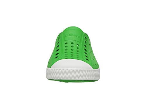 Native Shoes Jefferson Kids Slip-On Sneaker, Grasshopper Green/Shell White, 6 Toddler — view 6