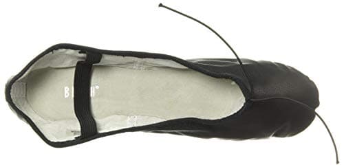 Bloch Women's Dansoft Full Sole Leather Ballet Slipper/Shoe Dance, Black, 3 — view 4