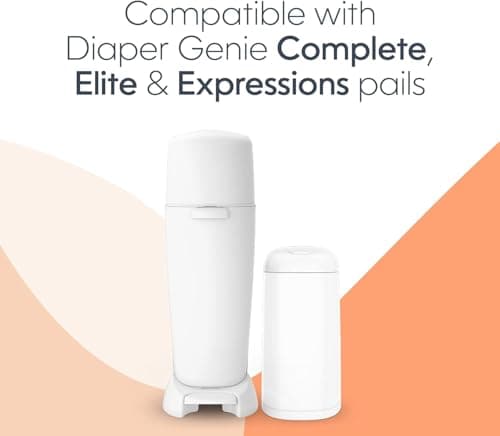 Diaper Genie Max Fresh Clean Laundry Scent Diaper Disposal Pail Refills, Pack Of 3 — view 2