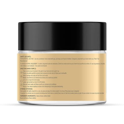 MAJESTIC PURE Batana Butter for Hair | Moisturizes Scalp & Hair | Nourishing & Volumizing | 100% Pure & Natural | PETA Certified | 103 ml — view 5
