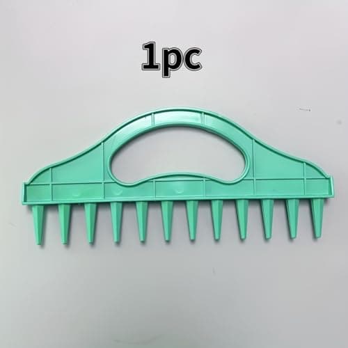 Handheld Garden Seed Sower & Soil Dibber Tool, PE Manual Planting Tool for Seed Sowing and Soil Drilling, Garden Vegetable Planting Tool for Farm & Garden — view 3