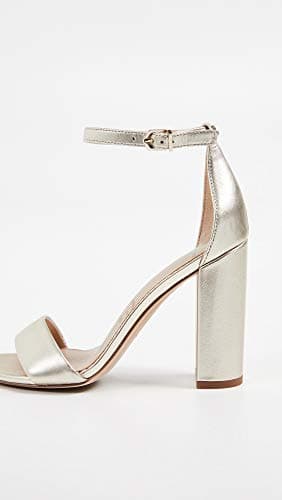 Sam Edelman Women's Yaro Sandal, Jute, Metallic, Gold, 5 — view 5