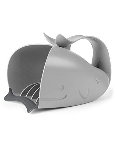Skip Hop Baby Bath Rinse Cup, Moby Tear-free Waterfall Rinser, Grey — view 5