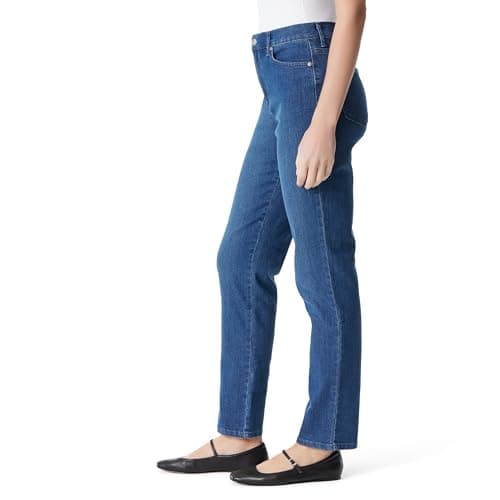 Gloria Vanderbilt womens Amanda Classic High Rise Tapered Jeans, Frisco, 16 Regular US — view 2