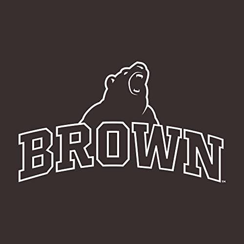 UGP Campus Apparel NCAA Officially licensed College - University Team Color Arch Logo Hoodie, Brown University Bears Dk Chocolate, Medium — view 3