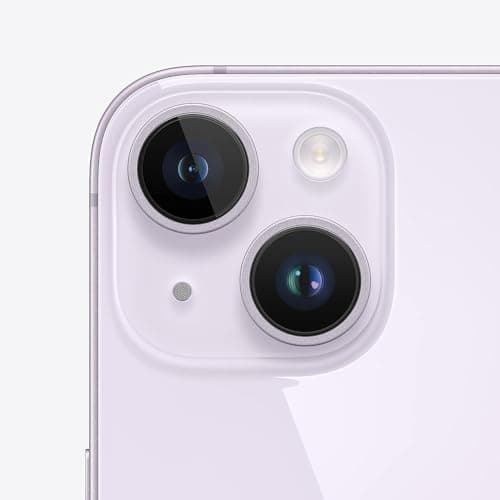 Apple iPhone 14, 128GB, Purple - Unlocked (Renewed) — view 3