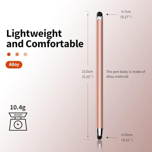 Stylus(10 PCS),Stylus Pen for Touchscreen iPad.2-in-1 Universal Stylus