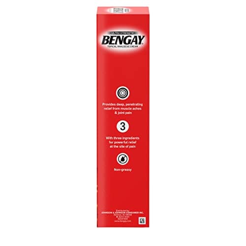 Bengay Ultra Strength Cream, Camphor Menthol & Methyl Salicylate, 4 oz — view 11