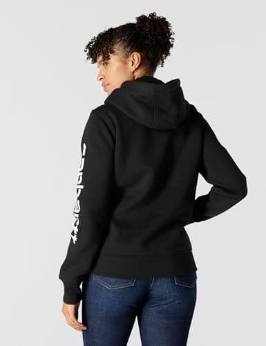 Carhartt Women's Iconic Clarksburg Logo Sweatshirt, Black, Medium — view 2
