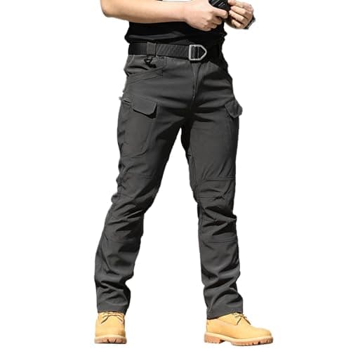 Work Pants Men,Cargo Pants for Men Work Tactical Pantalon Homme Hiking De Travail Hunting Essentials Military Construction Clothes,L