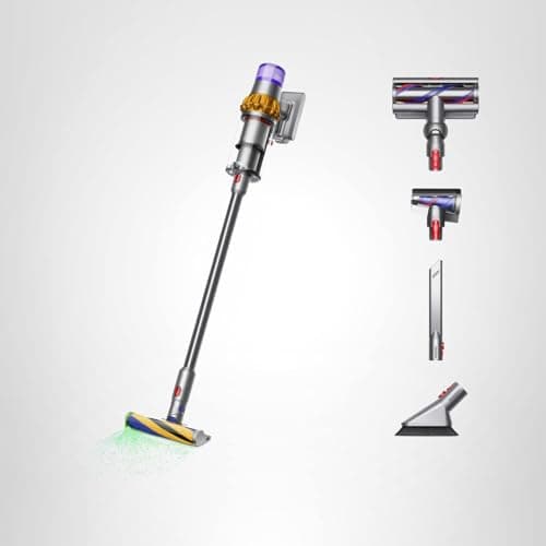 Dyson V15 Detect Plus Cordless Vacuum, Illumination Reveals dust, 240AW, 3 Power Modes, Up to 60 Minutes,² Deep Cleans Hard Floors and Carpets, Detangles pet Hair, Converts to Handheld — view 10