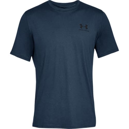 Under Armour Men's Sportstyle Colorblock T-Shirt, Navy, X-Large — view 6