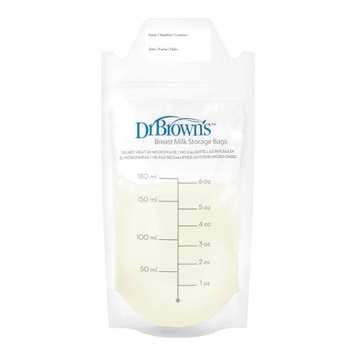 Dr. Brown's Breastmilk Storage Bags 100 Count (Pack of 1), Clear — view 8