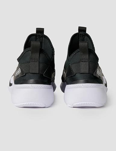 Nike Big Kid's Flex Runner 4 Running Shoe, Black/Black-White, 4Y — view 5