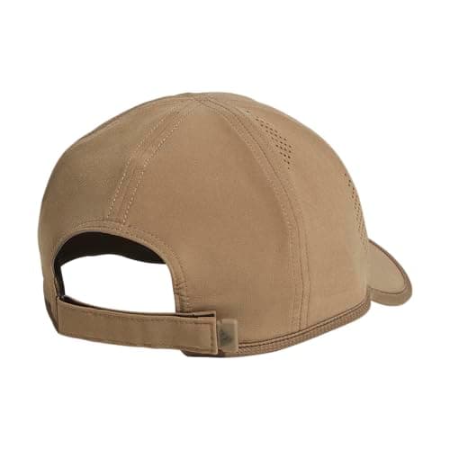 adidas Men's Superlite Hat – Lightweight Moisture-Wicking Cap for Workout and Training, Khaki Six/Cargo Brown/3, OSFA — view 2