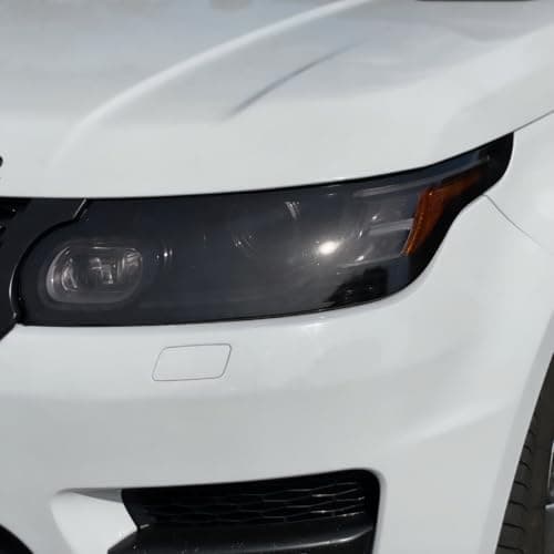 VViViD Smoke Black Gloss Vinyl Headlight Foglight Transparent Tint Wrap Self-Adhesive (16" x 48" w/ Detailer and Felts) — view 2