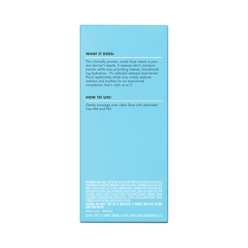 e.l.f. SKIN Holy Hydration! Barrier Goals Cream, Rich Face Moisturizer For Hydrating & Soothing, Helps Visibly Reduce Redness, Vegan & Cruelty-Free — view 9