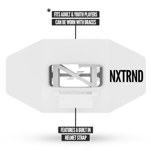 Nxtrnd TWO Football Mouth Guard, Football Mouthpiece With Strap, Fits Adult & Youth — view 2