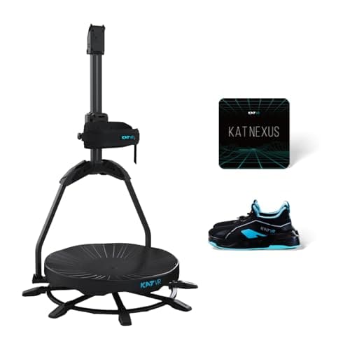 KAT Walk C2 CORE VR Treadmill | 360° Omni-Directional Walking Platform for Gaming & Fitness | Works with SteamVR, Compatible with Leading VR Headsets US Size 10