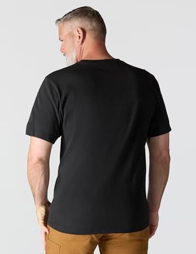 Carhartt Men's Big K87 Workwear Short Sleeve T-Shirt (Regular and Big & Tall Sizes), Black, XX-Large Tall — view 7