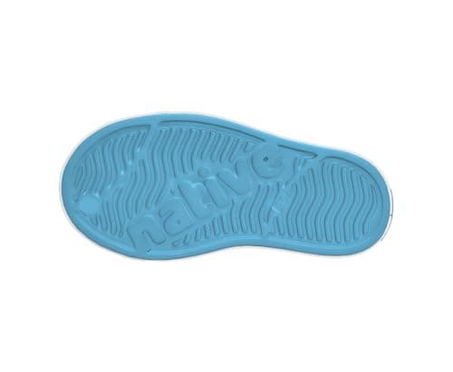 Native Shoes Unisex-Kids Jefferson Sneakers, Aquarius Blue/Shell White, 4 Toddler — view 2