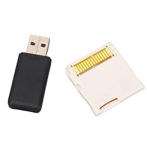 Yosoo Health Gear Flash Card for 2DS 3DS, Game Flash Memory Card with Reader, Compatible with DSi XL 3DS XL New 2DS, ASIC Chip (White) — view 2